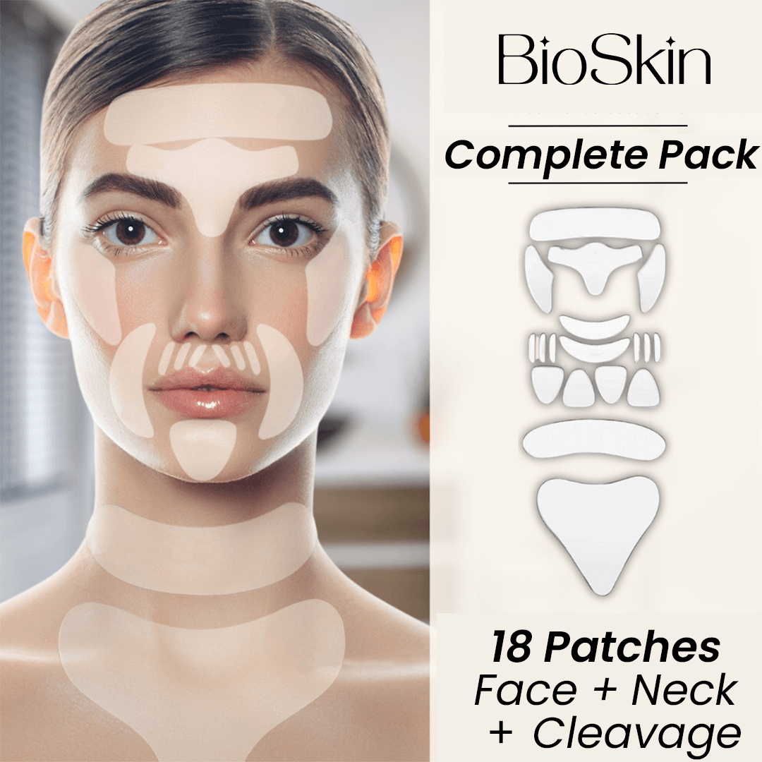 The BioSkin™ Patches : Say goodbye to your wrinkles now !