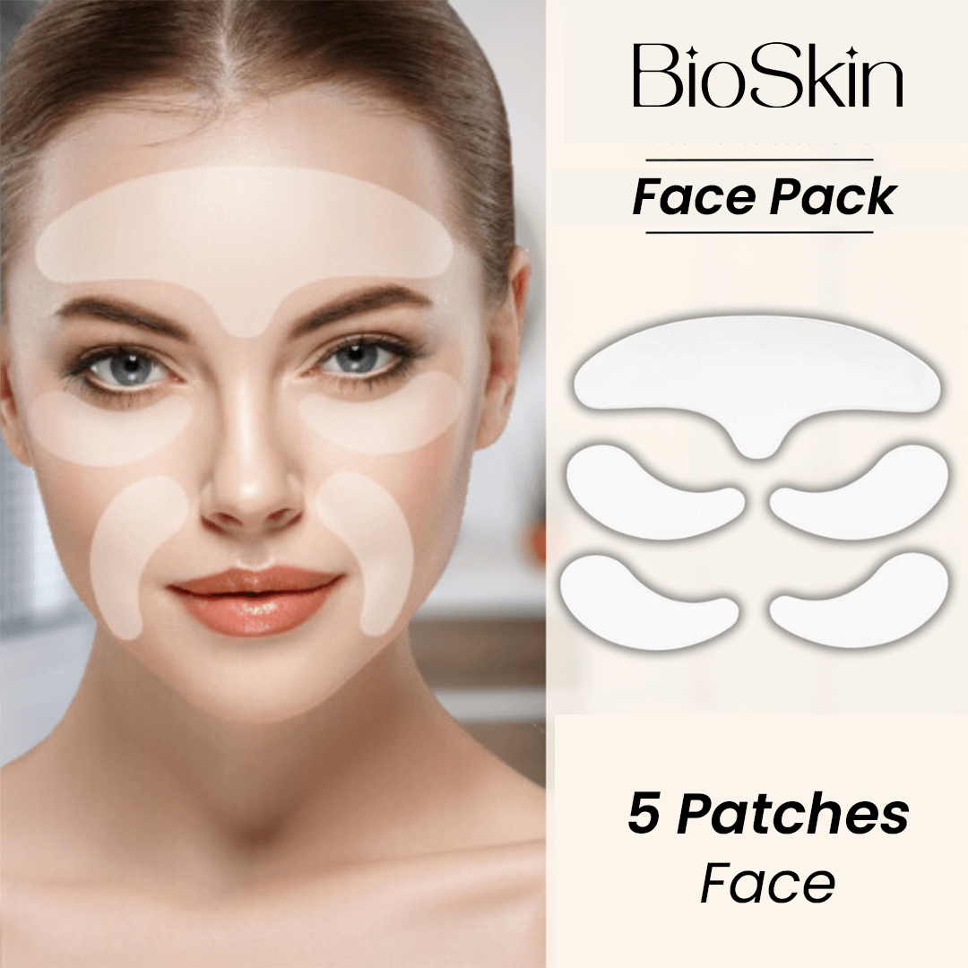 The BioSkin™ Patches : Say goodbye to your wrinkles now !