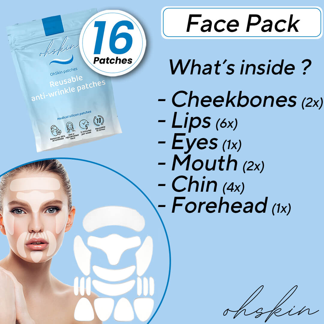 The OhSkin™ Patches : Say goodbye to your wrinkles now ! 2