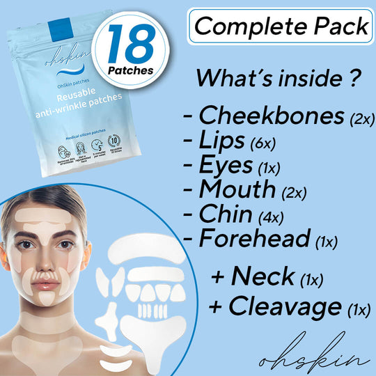 The OhSkin™ Patches : Say goodbye to your wrinkles now ! 2